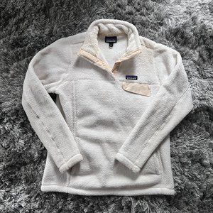 Ivory / Cream Patagonia Pullover (W) Size L